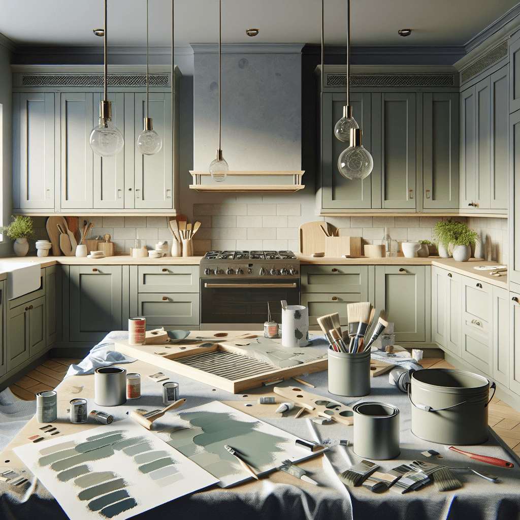 Malowanie frontów kuchennych - poradnik i wskazówki