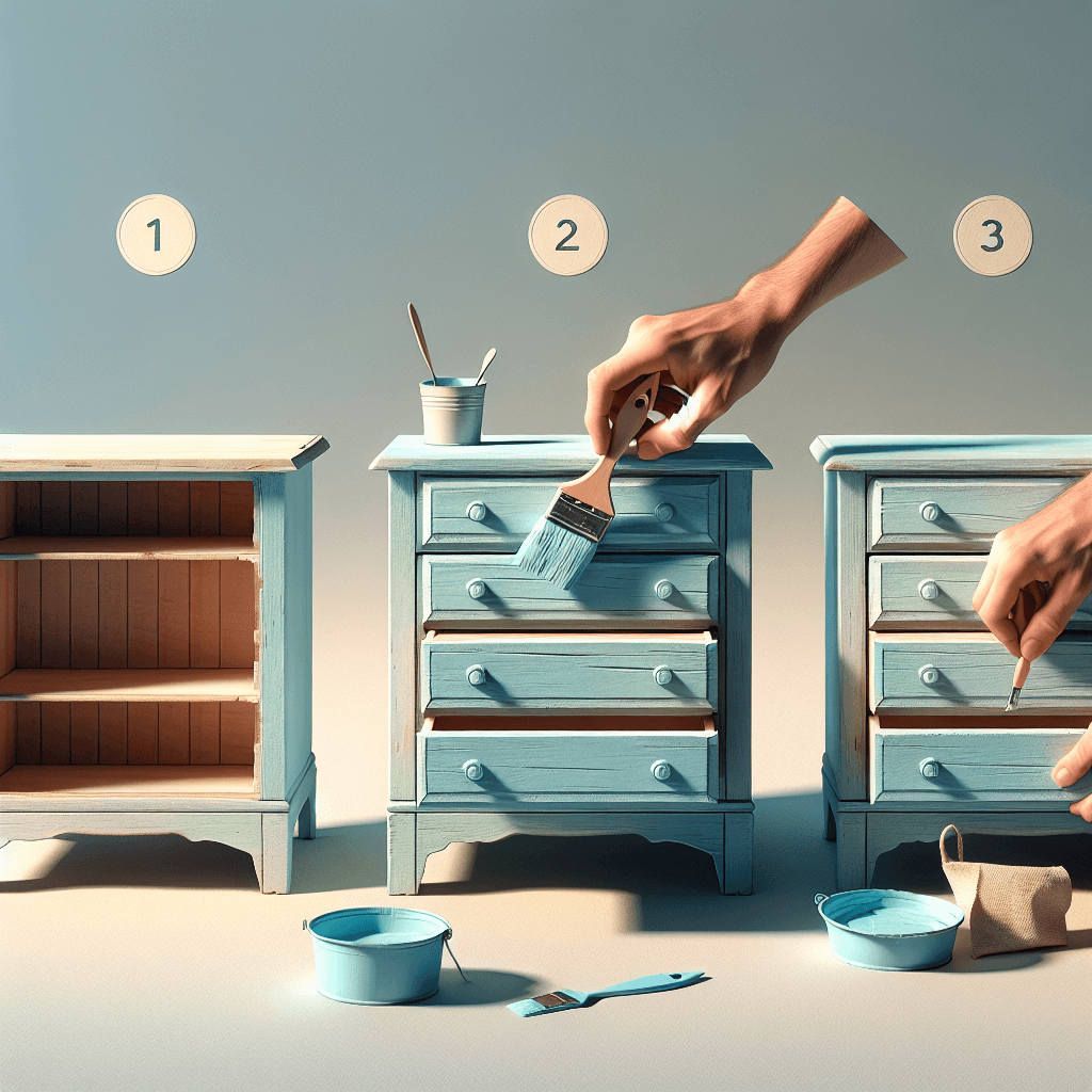 Malowanie mebli - jak pomalować meble krok po kroku